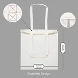 Plain Canvas Grocery Tote with Handle – view 5
