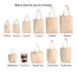 Black Canvas Tote with Blue Dot Print – view 4