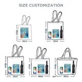 Pastel Polka Dot Canvas Tote – view 4