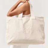 Oversized Canvas Tote Bag with Shoulder Handles – view 3