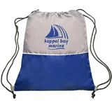 Polyester Gym Drawstring Backpack for Team Training – view 2