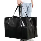 Oversized Laminated Polypropylene Tote with Handles – view 3
