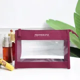 Clear PVC Window Toiletry Pouch, S / M / L – view 2