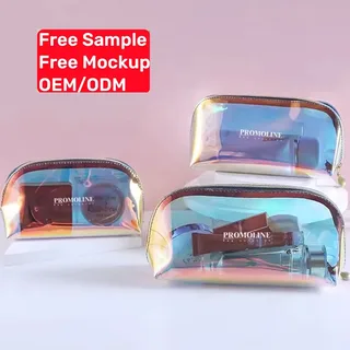 Large Clear PVC Cosmetic Bag, M / L