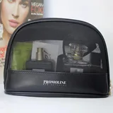 Green Mesh Half-Round Cosmetic Pouch – view 3