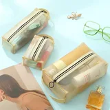 Clear Mesh Makeup Bag, Handle, S / M / L – view 4