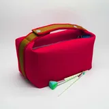 Soft Zipper Canvas Makeup Bag, Three Colors – view 3