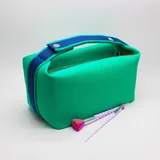 Soft Zipper Canvas Makeup Bag, Three Colors – view 2