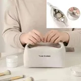 Soft Zipper Canvas Makeup Bag, Three Colors – view 5