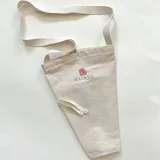 Canvas Flower Carrier Bag with Button Closure – view 3