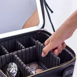 PU Makeup Case with Adjustable LED Mirror – view 4