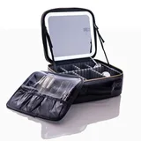 PU Makeup Case with Adjustable LED Mirror – view 3