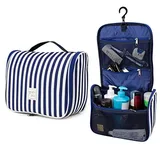Striped Hanging Wash Bag with Hook – view 1