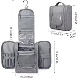 Nylon Hanging Toiletry Bag with Compartments – view 4