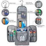 Nylon Hanging Toiletry Bag with Compartments – view 2