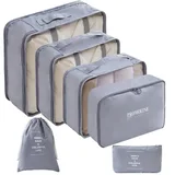 Seven-Piece Travel Packing Cube Set – view 1