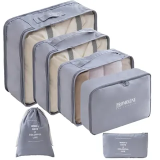 Seven-Piece Travel Packing Cube Set