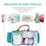Felt Diaper Caddy with Removable Dividers – view 3