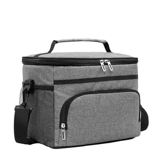 Multi-Color Insulated Lunch Tote with Foil Lining