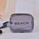 Clear PVC Cosmetic Bag Set in Three Sizes – view 4