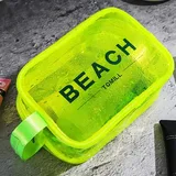 Clear PVC Cosmetic Bag Set in Three Sizes – view 3