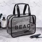 Clear PVC Cosmetic Bag Set in Three Sizes – view 5