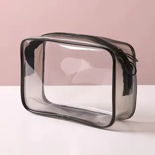 Clear PVC Cosmetic Pouch, S / M / L