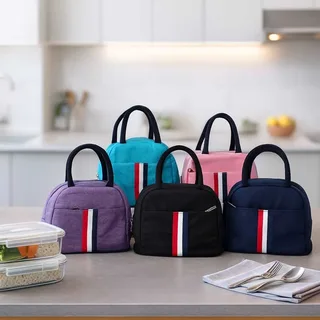 Portable Lunch Cooler Bag in Five Colors