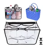 Clear Tote Bag Insert Organizer with Zipper Pockets – view 2