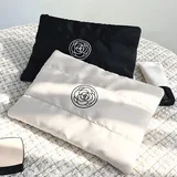 Oversized Quilted Cosmetic Tote Bag – view 1
