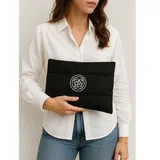 Oversized Quilted Cosmetic Tote Bag – view 3