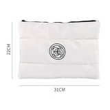 Oversized Quilted Cosmetic Tote Bag – view 6