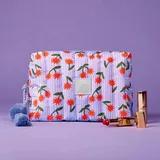 Velvet Embroidered Makeup Bag with Tassel – view 4