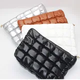 Quilted PU Leather Cosmetic Pouch – view 5
