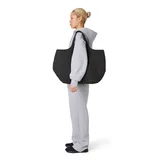 Oversized Cotton Duck Canvas Tote with Magnetic Button – view 3