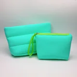 Quilted Neoprene Lipstick and Cosmetic Bag – view 6