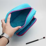Black Frosted Neoprene Toiletry Bag – view 6