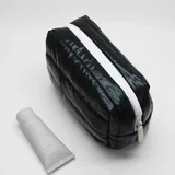 Puffy Quilted Cotton Cosmetic Bag – view 4