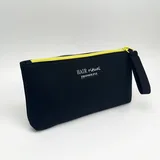 Black Neoprene Makeup Bag with Wrist Strap – view 2