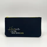 Black Neoprene Makeup Bag with Wrist Strap – view 4