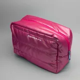 Silver Padded Cosmetic Bag with Handle – view 3