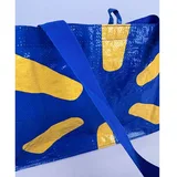 Navy PP Woven Shopping Tote with Logo – view 5