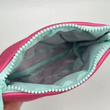 Colorful Neoprene Cosmetic Pouch with Zipper Pull – view 4