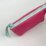 Colorful Neoprene Cosmetic Pouch with Zipper Pull – view 3