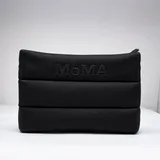 Grey Quilted Neoprene Wristlet Clutch – view 2