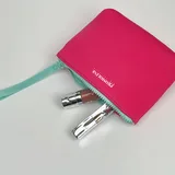 Neoprene Cosmetic Bag with Logo Zipper Pull – view 5