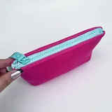 Neoprene Cosmetic Bag with Logo Zipper Pull – view 6