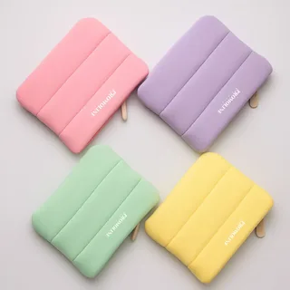 Neoprene Makeup Pouch with Cute Zipper Pull