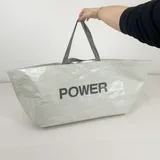 Light Grey Heavy Duty PP Woven Tote – view 6