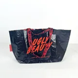 Black Laminated PP Woven Shopping Tote – view 5